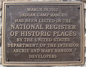 Nation Register Plaque